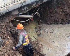 福州水務(wù)玻璃鋼夾砂管修補(bǔ)實例